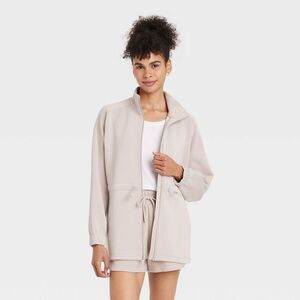 NWOT All in Motion Women's Cream Jacket S